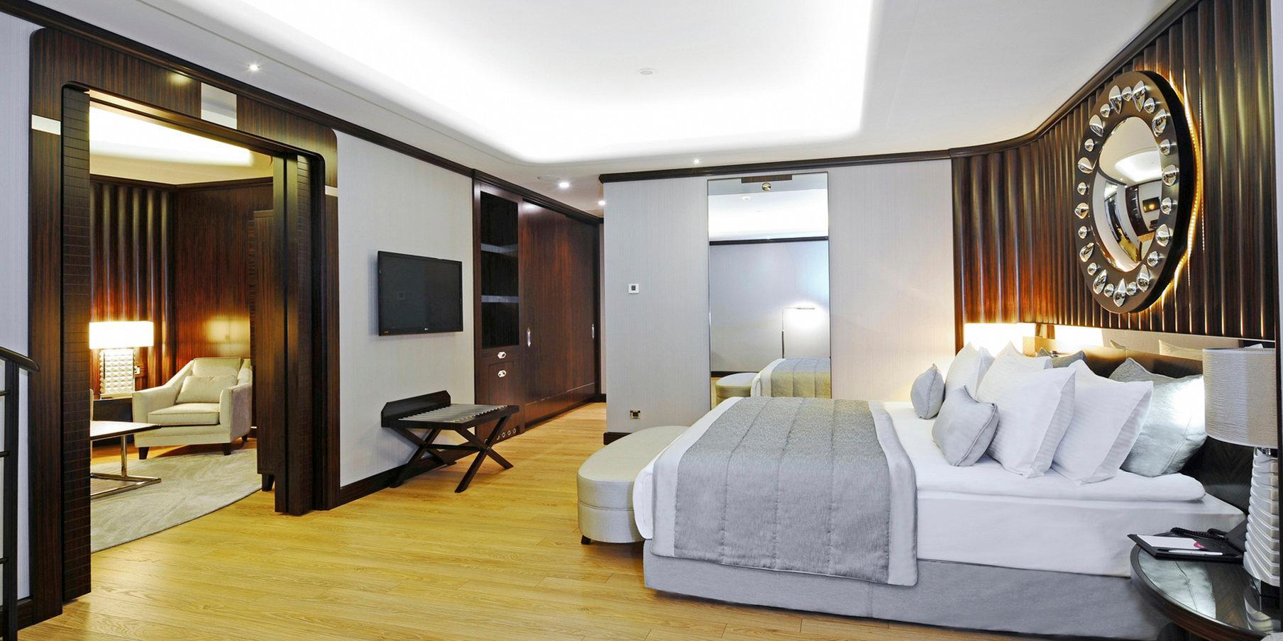 Crowne Plaza Bursa Convention Center & Thermal Spa By Ihg Exteriör bild A bedroom at the hotel
