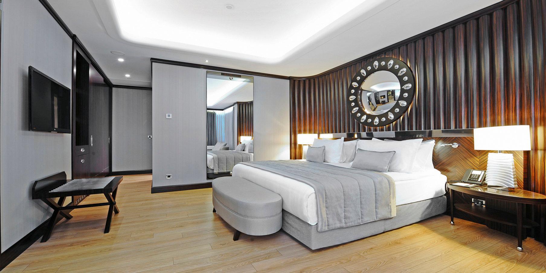 Crowne Plaza Bursa Convention Center & Thermal Spa By Ihg Exteriör bild A bedroom at the hotel